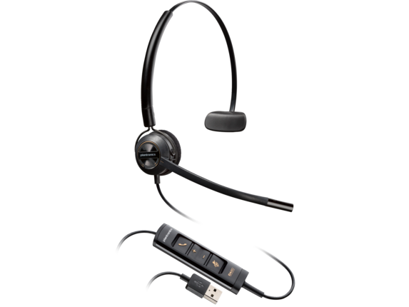 Image for Poly EncorePro 545 USB-A Convertible Headset from HP2BFED