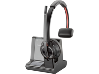 Poly Savi 8210 Microsoft Teams Certified DECT Office 3-Way Connectivity Headset