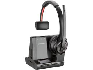 Poly Savi 8210 Microsoft Teams Certified DECT Office 3-Way Connectivity Headset