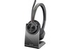 HP 77Z32AA Poly Voyager 4320-M headset Microsoft Teams-tanúsítvánnyal + BT700 hardverkulcs + töltőállvány