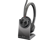 HP 77Z32AA Poly Voyager 4320-M headset Microsoft Teams-tanúsítvánnyal + BT700 hardverkulcs + töltőállvány