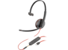 Poly Blackwire C3215 Monaural Headset +Carry Case (Bulk)