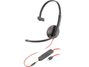 HP 80S05A6 Poly Blackwire C3215 mono headset + hordtáska (csomagban)