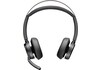 HP 77Y90AA Poly Voyager Focus 2-M headset Microsoft Teams-tanúsítvánnyal + töltőállvány