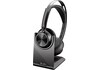 HP 7S4L6AA Poly Voyager Focus 2 UC headset + USB-A–USB-C-kábel + töltőállvány