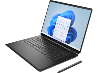 HP Spectre x360 2-in-1 Laptop 16-f2047nr, Windows 11 Home, 16", touch screen, Intel® Core™ i7, 16GB RAM, 1TB SSD, 3K+, Nightfall black