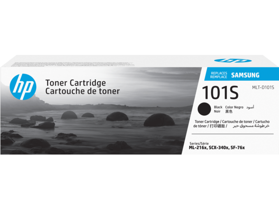 HP Laser Toner Cartridges and Fuser Kits, Samsung MLT-D101S Black Toner Cartridge, SU700A