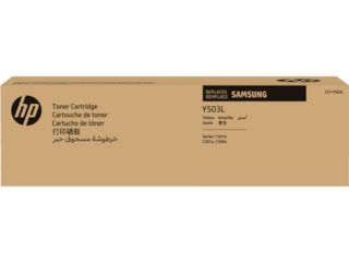 Samsung CLT-Y503L High Yield Yellow Toner Cartridge, SU494A