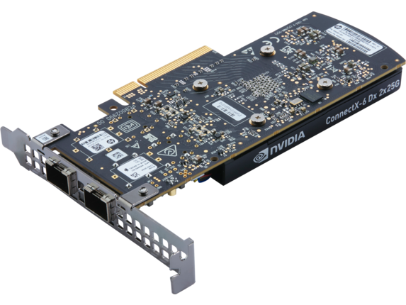 Image for NVIDIA Mellanox ConnectX-6 LX Dual Port 25GbE SFP28 NIC from HP2BFED