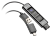 Poly DA85-M USB to QD Black Adapter TAA