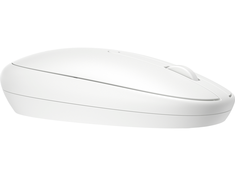 22C2 - HP 240 Bluetooth Mouse LunarWhite CoreSet FrontRight WhiteBG