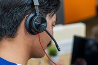 HP 8X225AA Poly Blackwire 8225 sztereó USB-C headset Microsoft Teams-tanúsítvánnyal + USB-C–USB-A-adapter