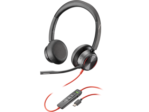 Audio/Multimedia and Communication Devices, Poly Blackwire 8225 USB-C Headset