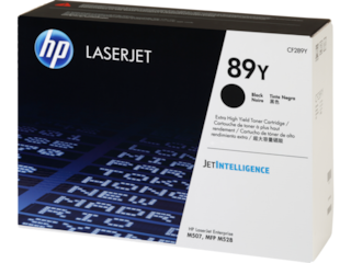 HP 89Y Extra High Yield Black Original LaserJet Toner Cartridge, CF289Y