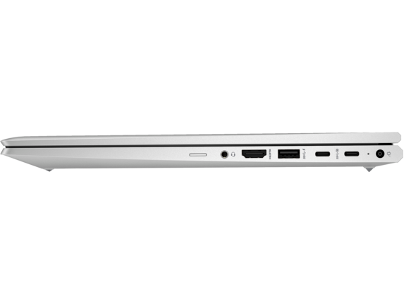 HP ProBook 450 15.6 inch G10 Notebook PC Natural Silver White BG Left Profile