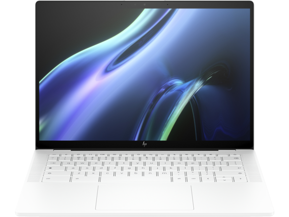 HP Home Laptop PCs, HP Dragonfly Pro Chromebook, ChromeOS, 14", touch screen, Intel® Core™ i5, 16GB RAM, 256GB SSD, WQXGA, Ceramic White