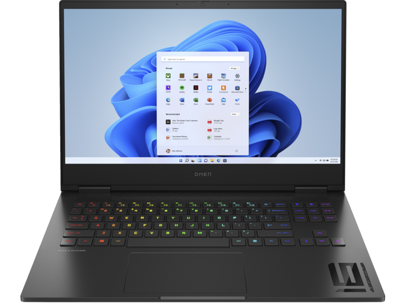 23C1 INTEL OMEN by HP 16.1 inch Gaming Laptop PC FF ShadowBlack NonNumpad RGB T HDCam nonFPR nonODD