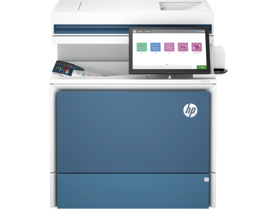 HP Color LaserJet Enterprise Flow MFP 5800zf Printer|25.6 cm Color Graphic Display|58R10A#BGJ
