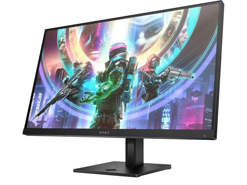 23C1 OMEN by HP 27-inch QHD 240Hz Gaming Monitor 27 Jetblack CoreSet Scrn FrontLeft