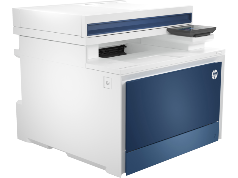 HP Color LaserJet Pro MFP 4303fdw (Exosphere), right facing with control panel folded flat