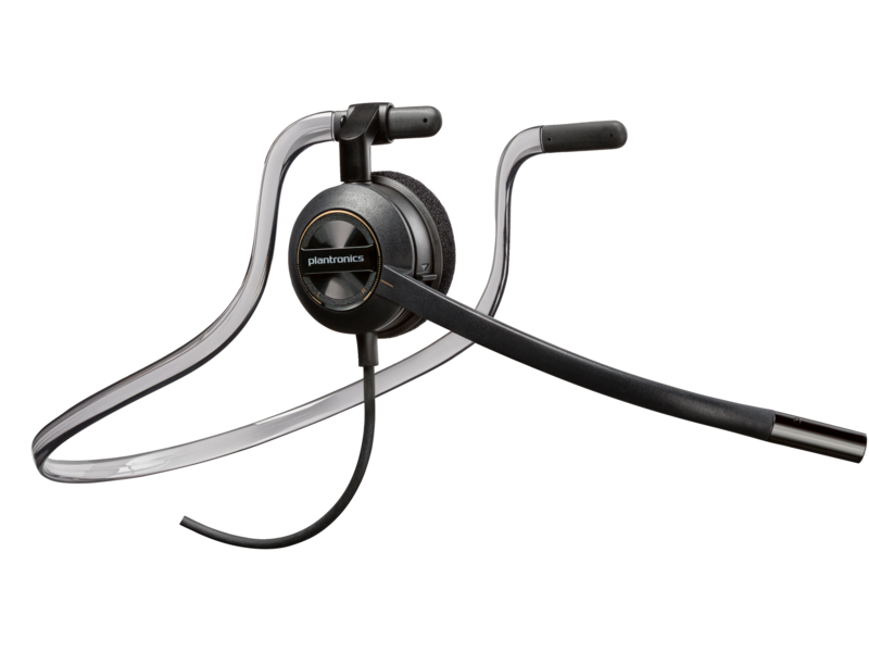 EncorePro 540 Monaural Convertible Headset, Black