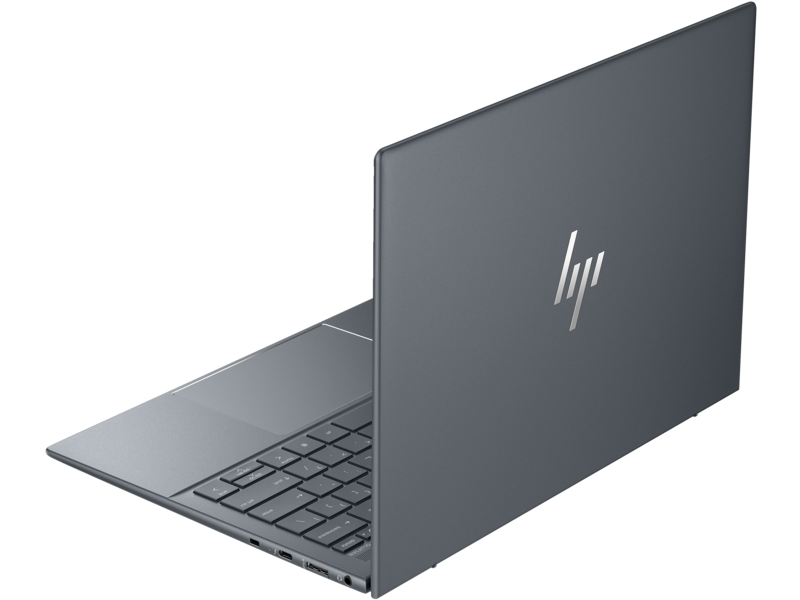 HP Dragonfly 13.5 inch G4 Notebook PC WWAN SlateBlue nonODD FPR CoreSet WhiteBG RearLeft