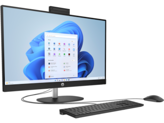 HP 23.8 All-in-one with Intel Celeron J4025, 8GB RAM, 256GB SSD