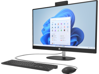 HP All-in-One 27-cr0055t PC, Windows 11 Home, 27", Intel® Core™ i7, 16GB RAM, 1TB SSD, FHD