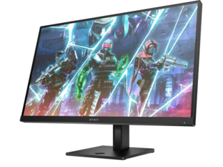 OMEN by HP 27" 240Hz Gaming Monitor, HyperX Vision S Webcam, HyperX QuadCast S - USB Microphone + HyperX Shield Pop Filter