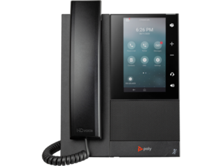 Poly CCX 505 Business Media Phone with Open SIP and PoE-enabled