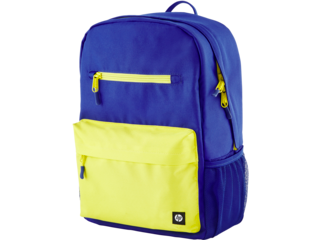 Blue and 2025 yellow backpack