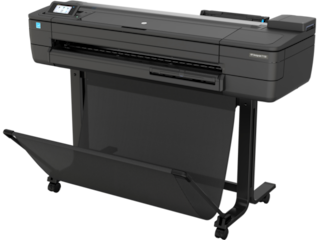 HP DesignJet T730 - 36" Large Format Wireless Plotter Printer with Wireless Features (F9A29D)