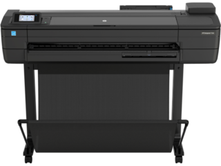 HP DesignJet T730 Large Format Wireless Plotter Printer - 36", with Security Features (F9A29D)