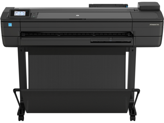 HP DesignJet Large Format Printers, HP DesignJet T730 Large Format Wireless Plotter Printer - 36", with Security Features (F9A29D)