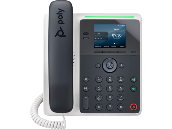 Voice, Poly Edge E100 IP Phone and PoE-enabled
