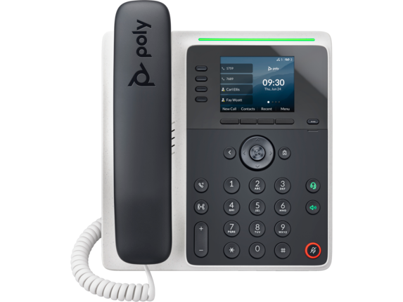 Poly Edge E220 IP Phone and PoE-enabled|82M87AA|HP Poly