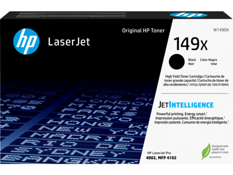 HP 149X W1490X fekete nagy kapacitású eredeti LaserJet 4002 4102 M410 tonerkazetta (9500 old.)