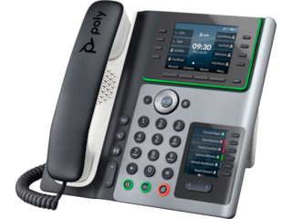 Poly Edge E450 IP Phone and PoE-enabled