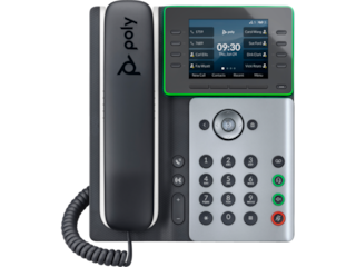 Poly Edge E320 IP Phone and PoE-enabled