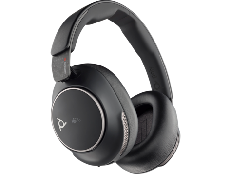 HP 8G7U0AA Poly Voyager Surround 80 UC USB-C headset Microsoft Teams-tanúsítvánnyal + USB-C–USB-A-adapter