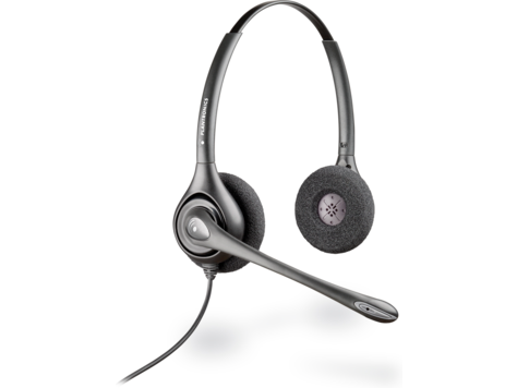 HP 7S444AA Poly H261N Supraplus binaurális headset + hordtáska, TAA