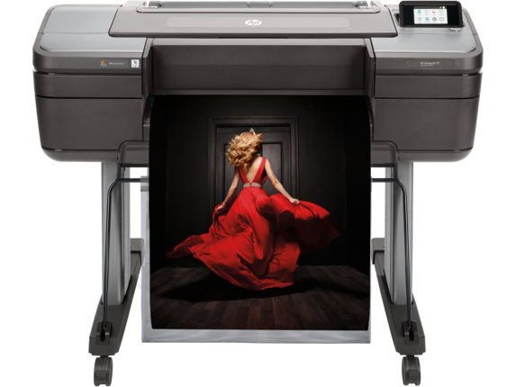 HP DesignJet Large Format Printers, HP DesignJet Z9+ Large Format PostScript® Photo Printer - 24", with Spectrophotometer (W3Z71A)