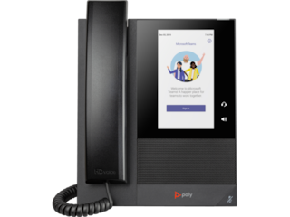 Poly CCX 400 Business Media Phone for Microsoft Teams and PoE-enabled