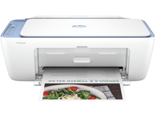 HP DeskJet 2720e All-in-One Colour Printer with 6 months of instant Ink  with HP+, White - eTeknix