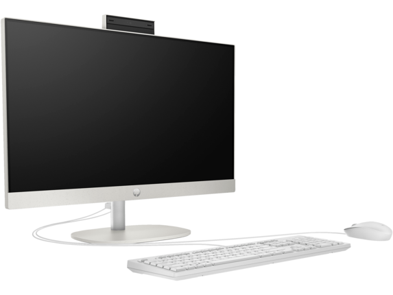 HP ProOne 240 23.8 inch G10 All-in-One Desktop PC (EMEA Only) ShellWhite T NT Fixed Wired CoreSet Vi
