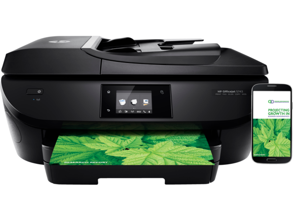 Inkjet All-in-One Printers, HP OfficeJet 5743 e-All-in-One Printer