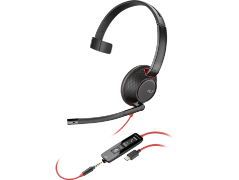 Plantronics Blackwire 5200 Series ヘッドセット Poly Blackwire 5200 Series - Corded USB Headset | HP® Canada