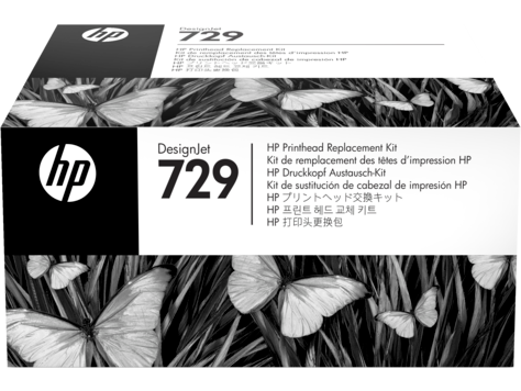 HP 729 nyomtatófej cserekészlet eredeti F9J81A T730 T830