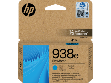 HP 938e 4S6X9PE EvoMore ciánkék eredeti tintapatron