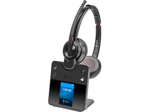 Audio, Poly Savi 8420 Office Stereo Microsoft Teams Certified DECT 1920-1930 MHz Headset